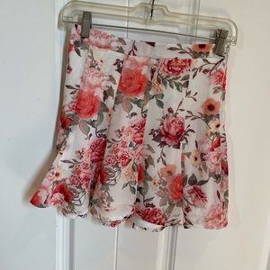 Show Me Your Mumu Floral Skirt